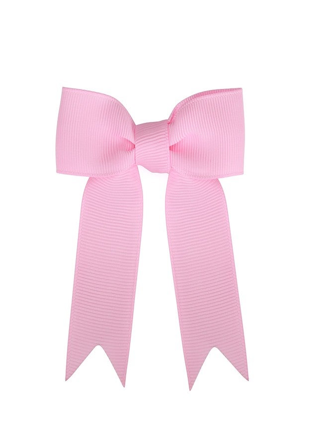 Meseey 50 Pcs 3 Inches Light Pink Grosgrain Ribbon Twist Tie Bows Pretied Bows Premade Craft Bows for Treat Bags Gift Wrapping Basket Wedding Baby Shower Brithday Valentine's Day Christmas Party - Image 4